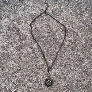 Buckle Fleur De Lis Necklace